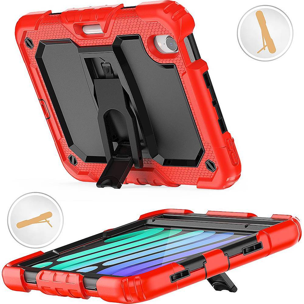 Raider Series Heavy Duty Kickstand Case - Apple iPad mini (A17 Pro) and Apple iPad mini (6th Generation 2021)