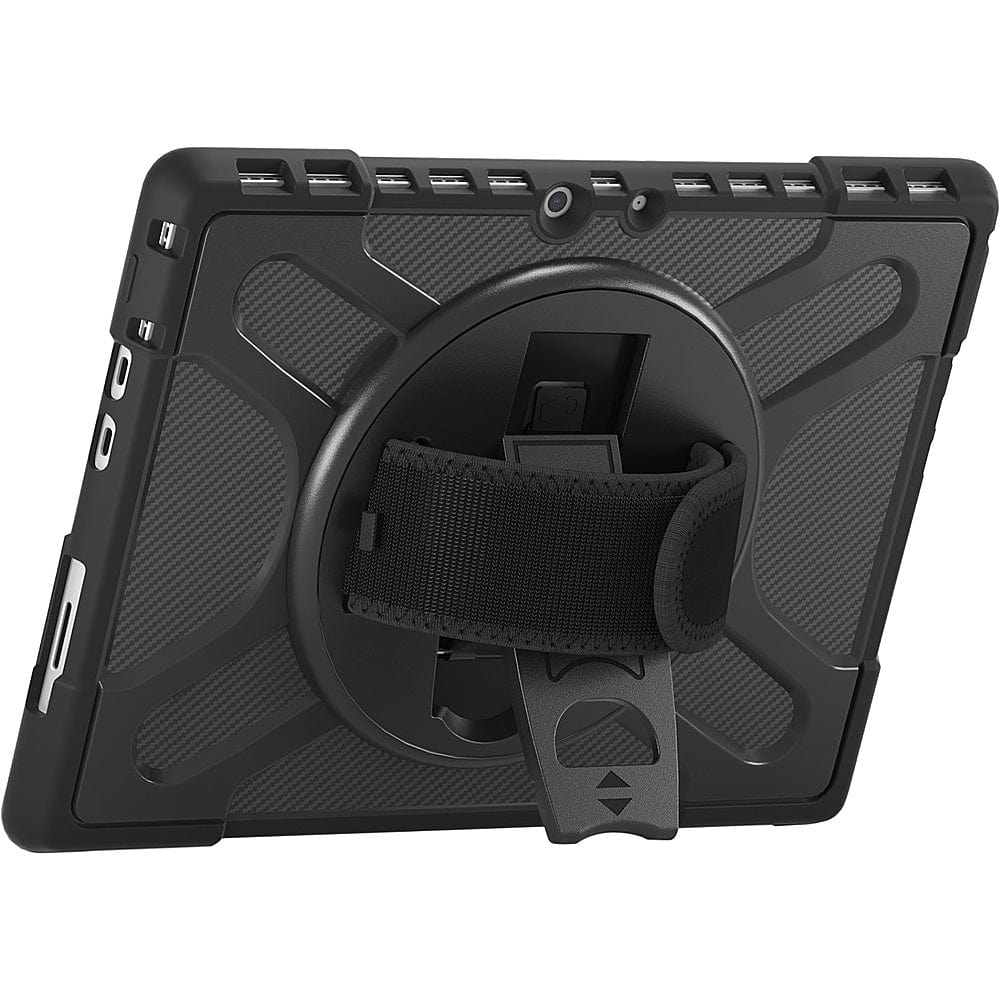 Raider Series Hand Strap Case - Microsoft Surface Pro 9, Pro 10, and Pro 11th Edition - Black