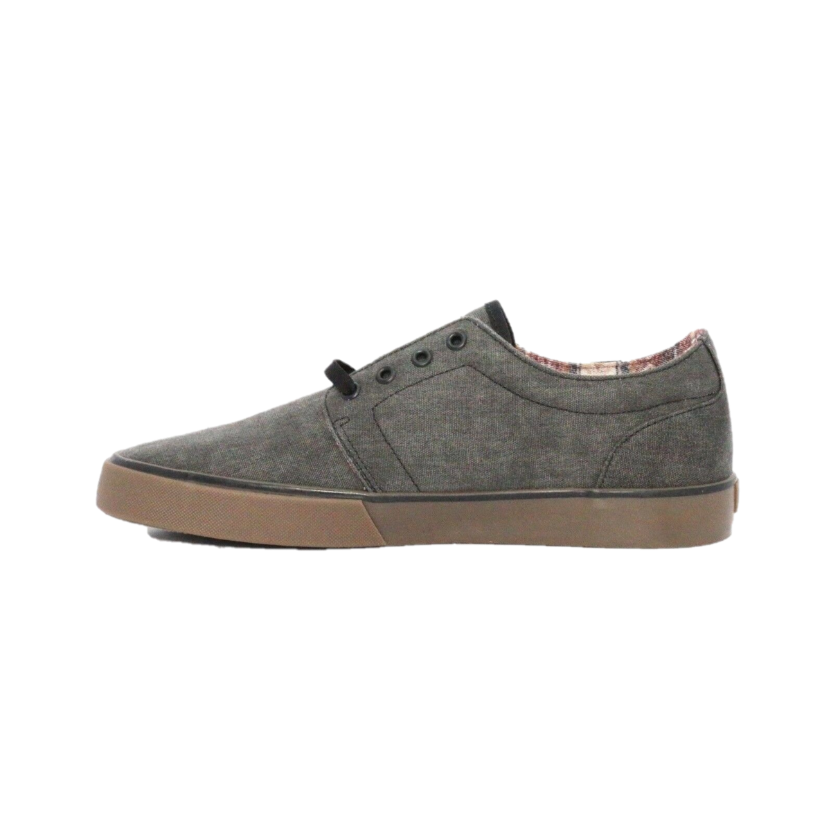 CIRCA 100004-CBK DRIFTER MN'S (Medium) Charcoal/Black Canvas Skate Shoes