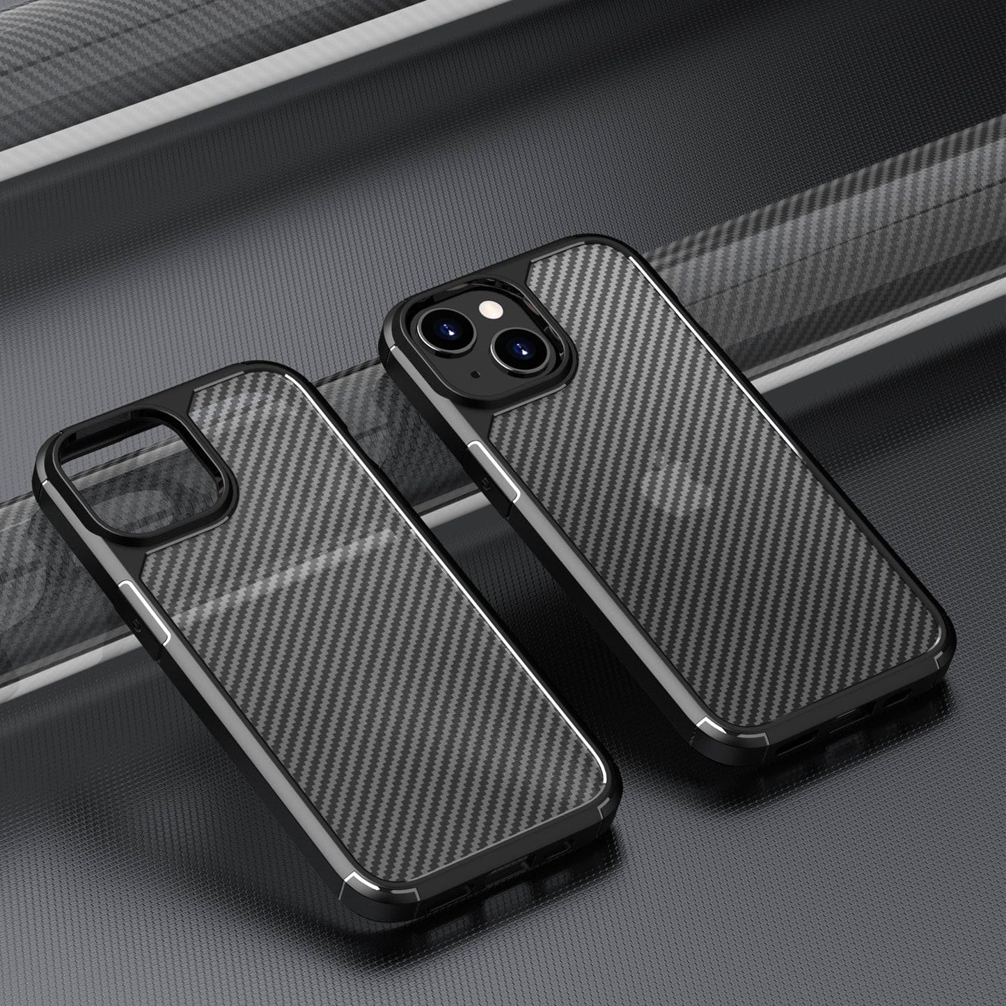 Venture Series Carbon-Fiber Style Case - iPhone 15 Plus