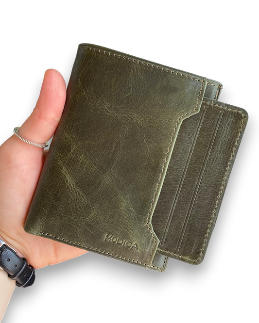 Oregon - Genuine Leather Wallet with Removable Card Holder