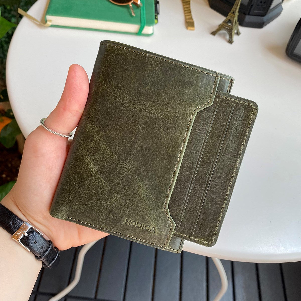 Oregon - Genuine Leather Wallet with Removable Card Holder