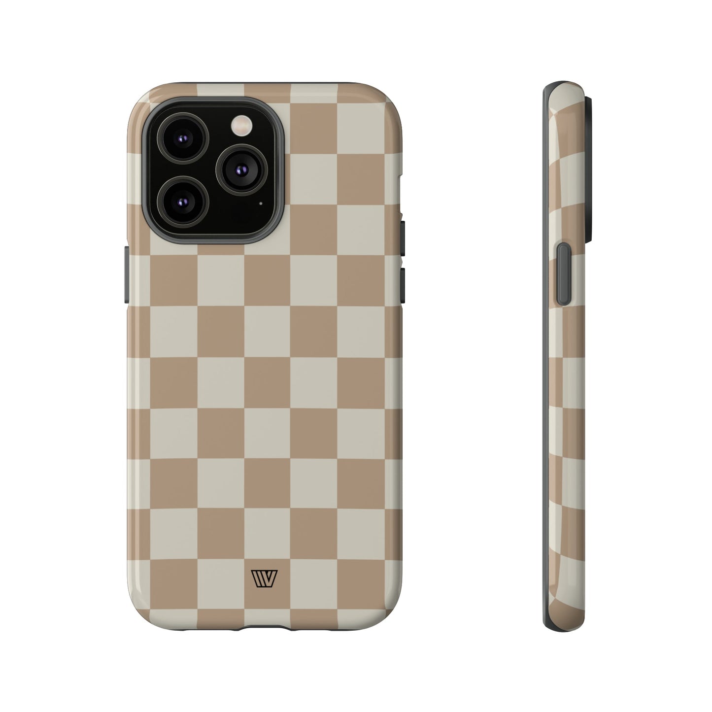 NEUTRAL CHECKERBOARD | Tough Phone Case