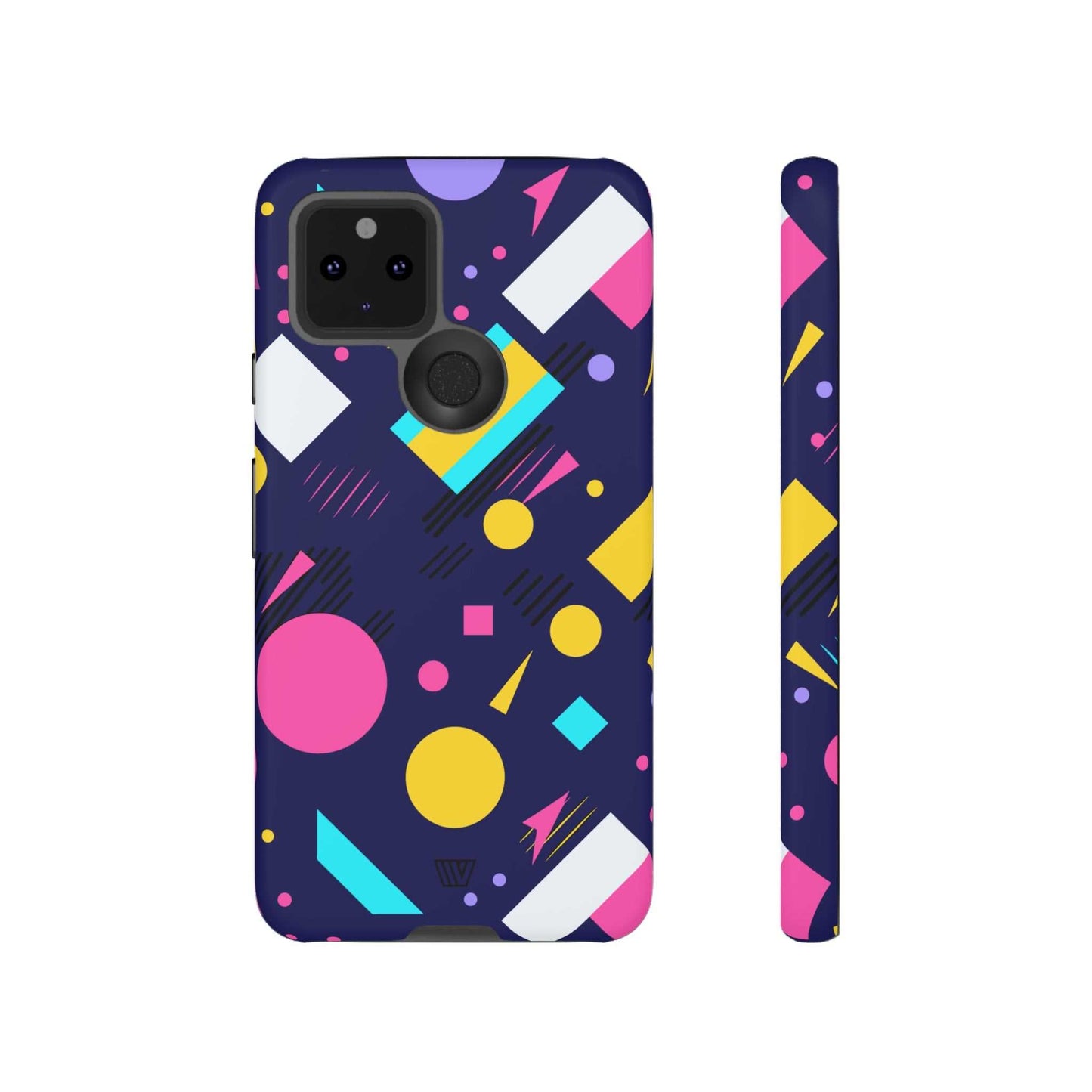 80s / 90s RETRO PATTERN DARK | Tough Phone Case