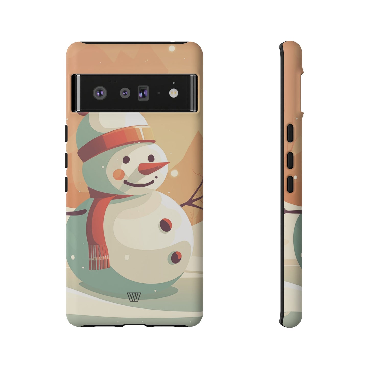 SUNSET SNOWMAN | Tough Phone Case