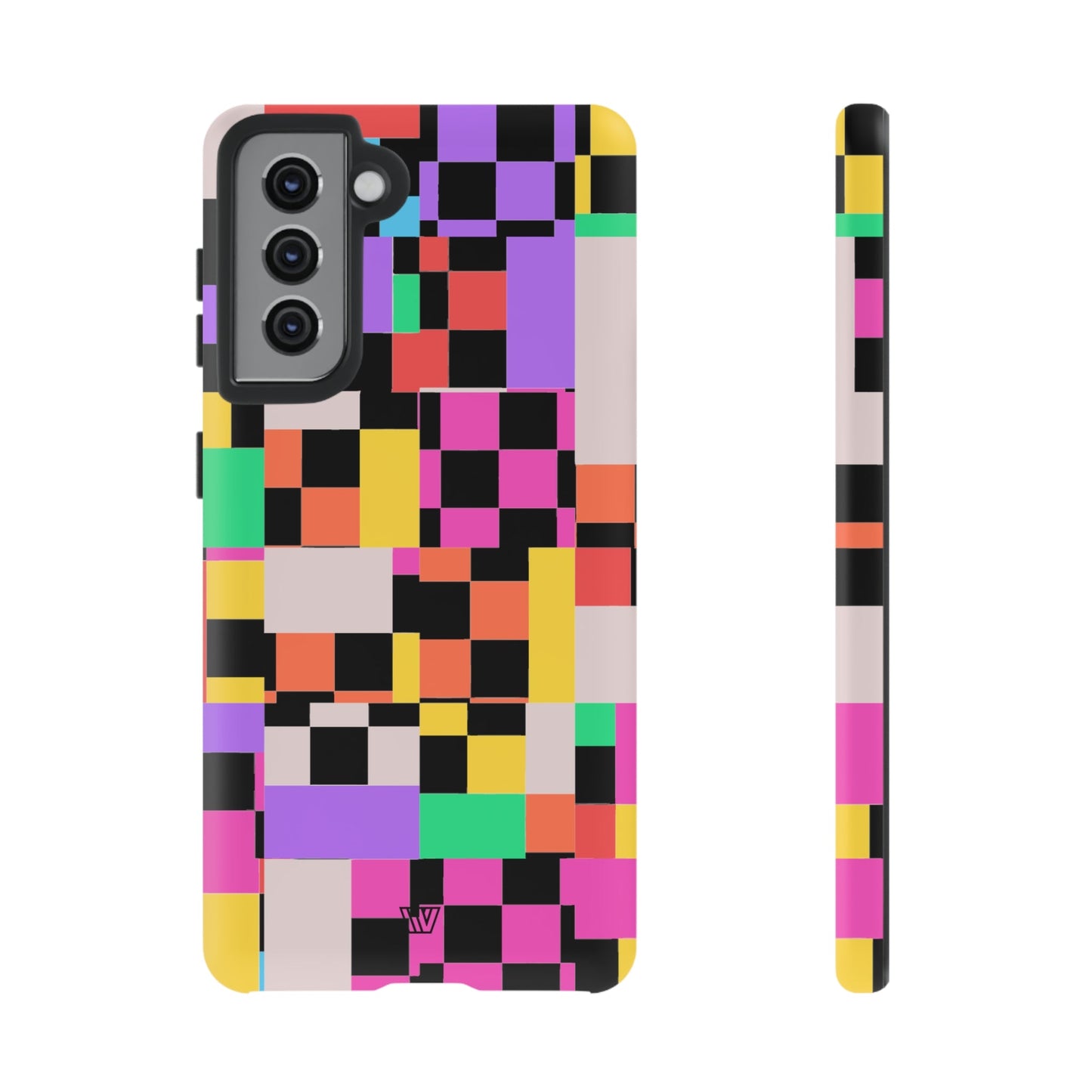 MASHED UP CHECKERBOARD | Tough Phone Case