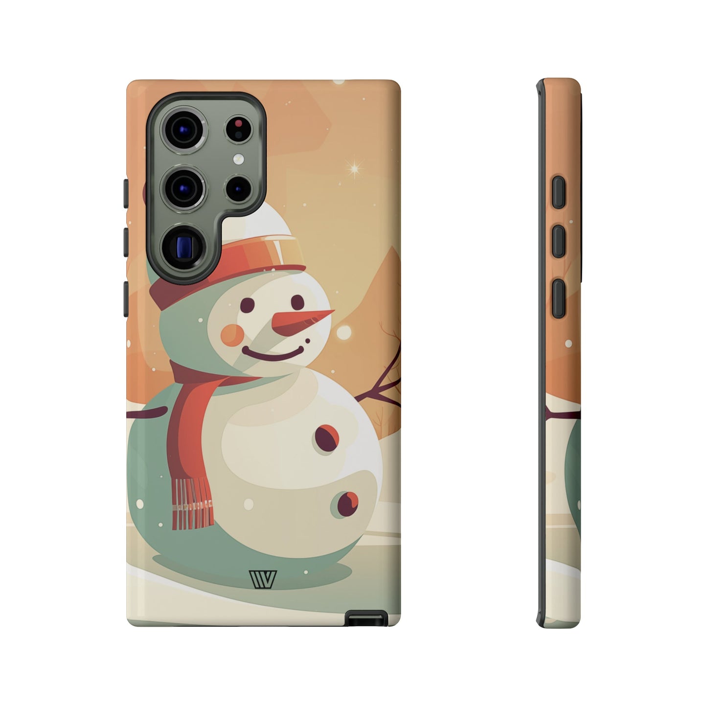 SUNSET SNOWMAN | Tough Phone Case