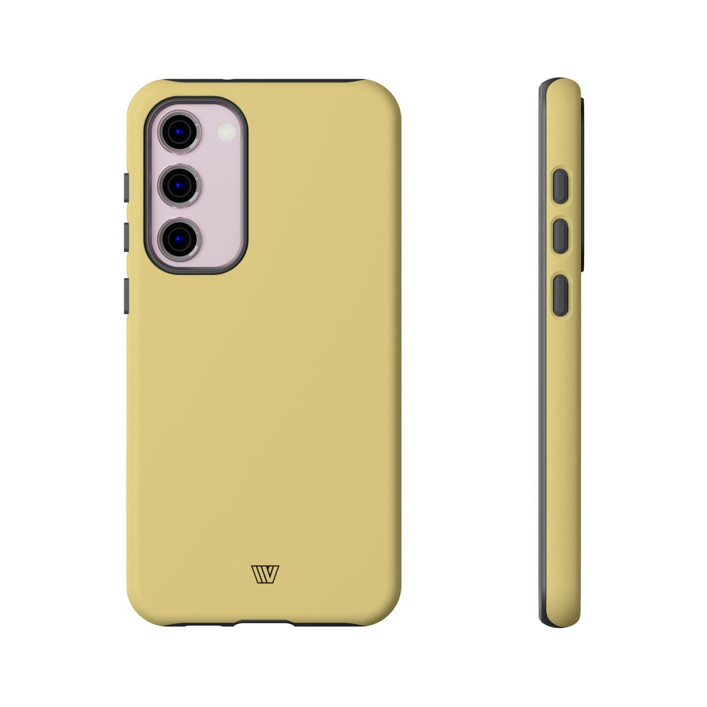 MUTED YELLOW SOLID | Tough Phone Case