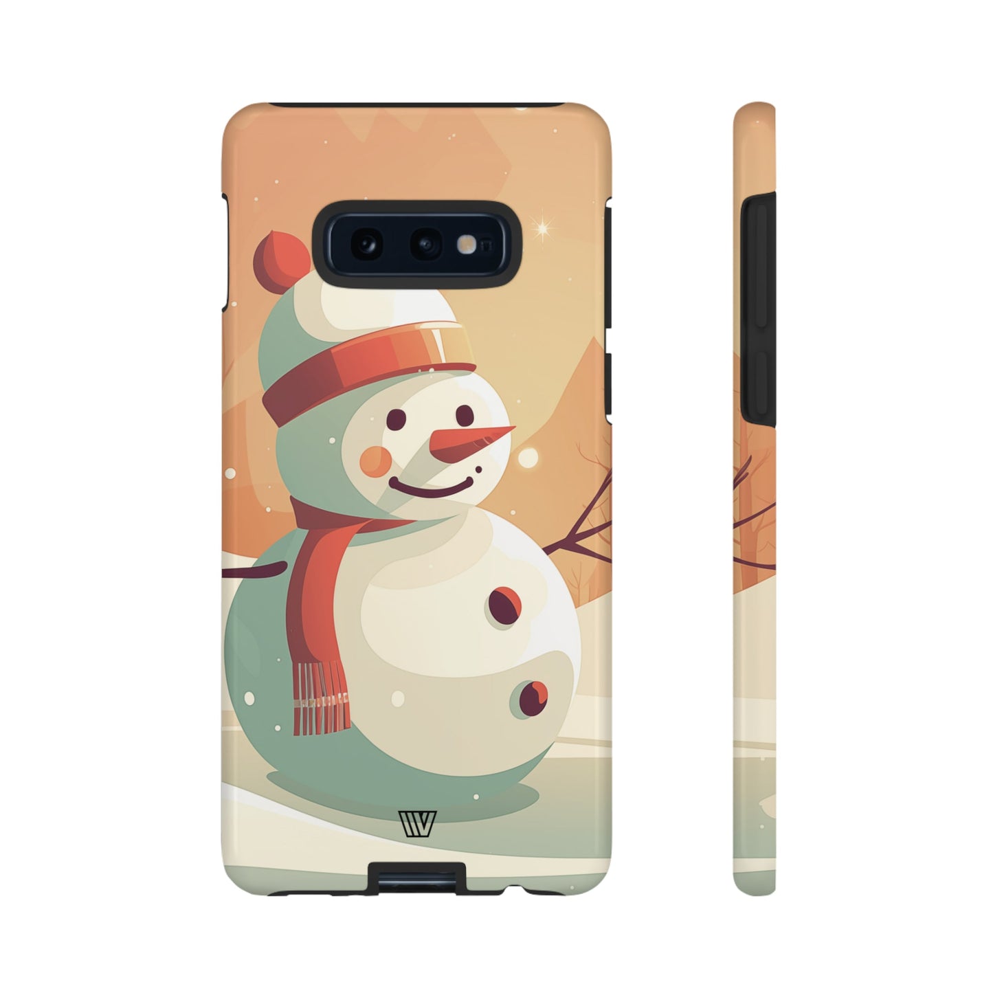 SUNSET SNOWMAN | Tough Phone Case