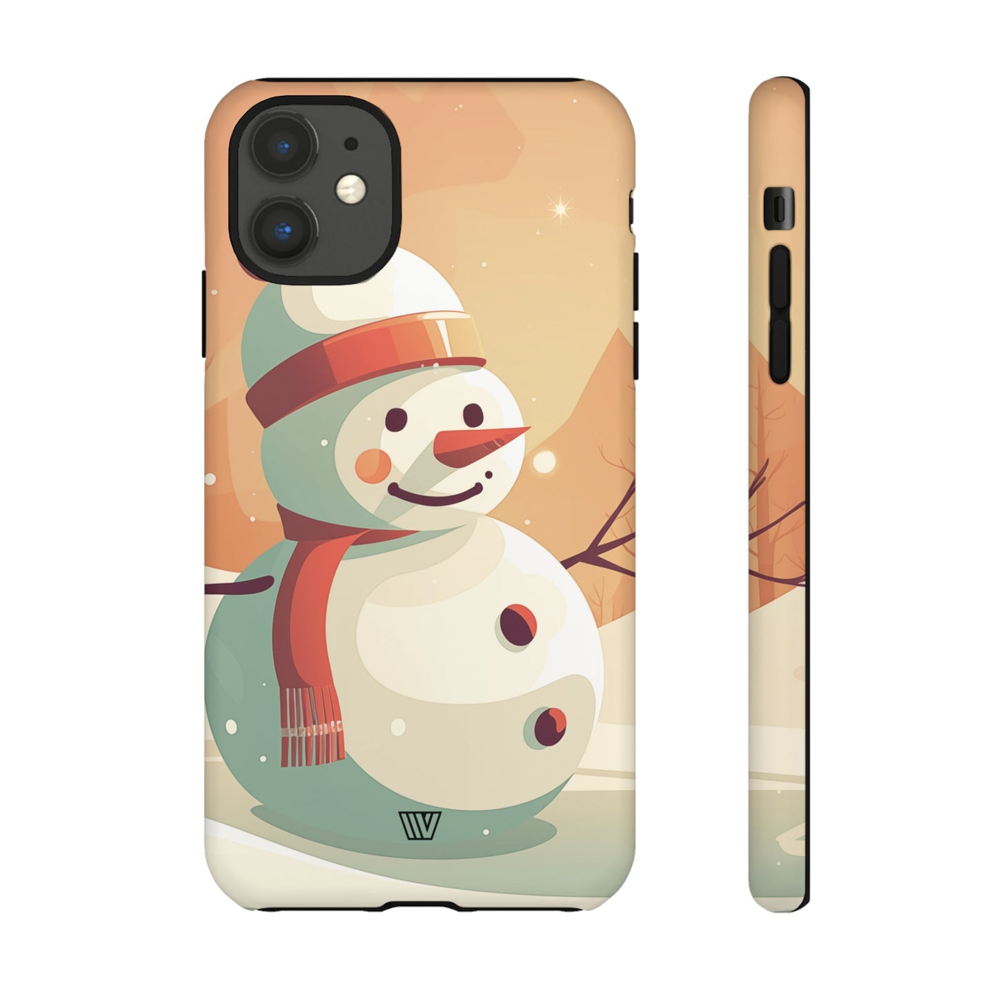 SUNSET SNOWMAN | Tough Phone Case