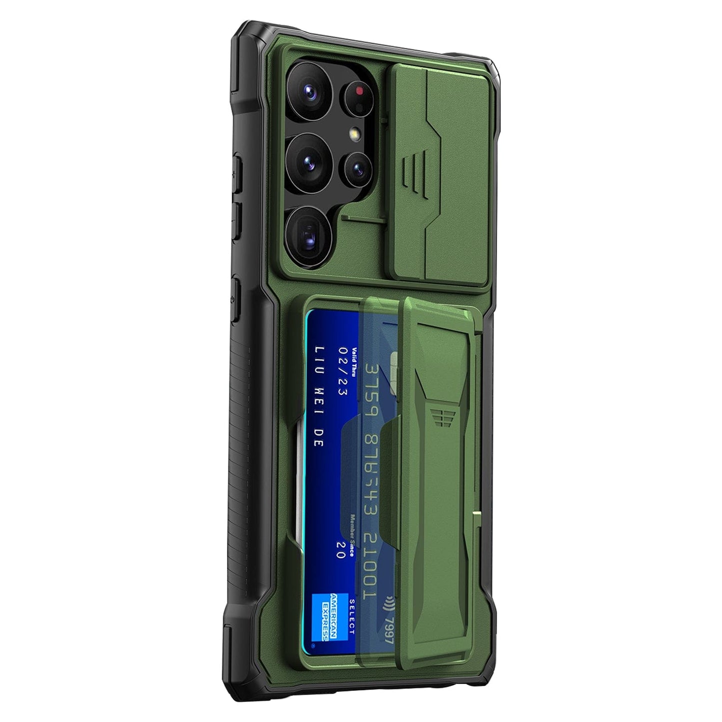 Raider Series Heavy-Duty Card Slot Case - Samsung Galaxy S24 Ultra