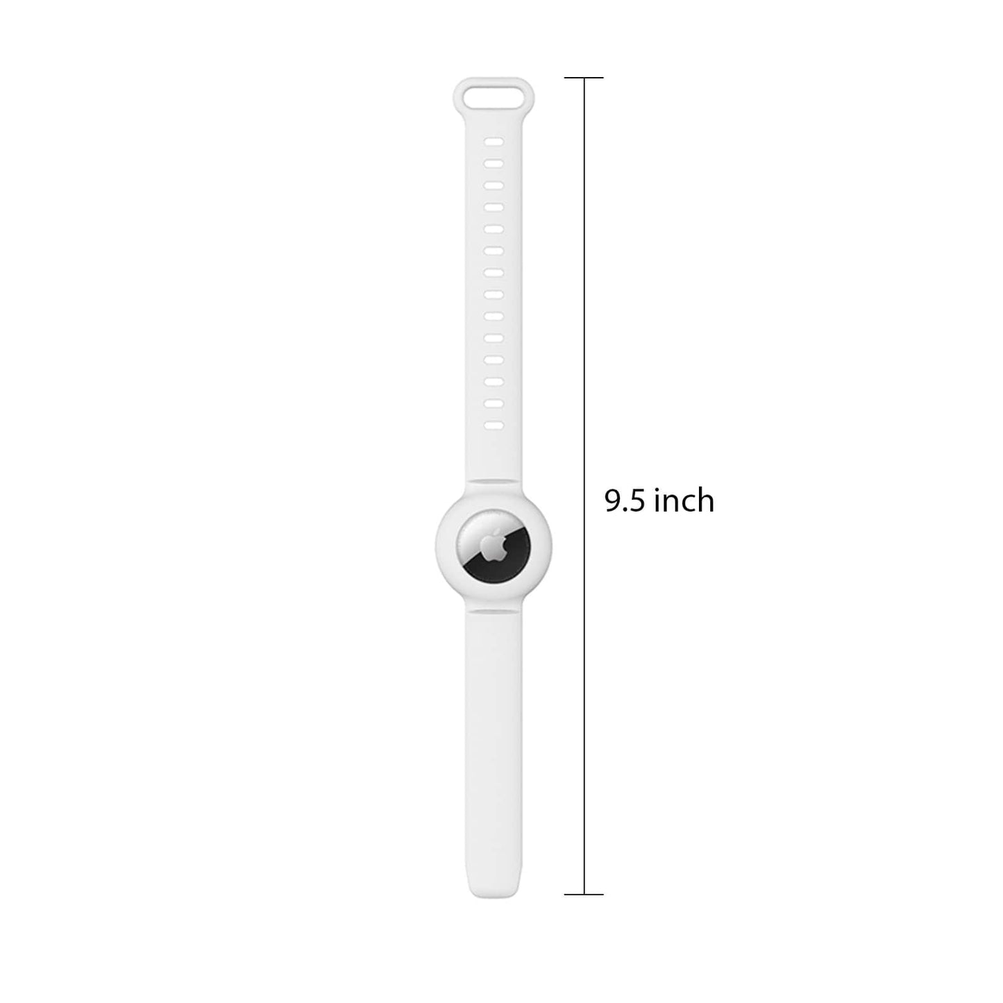 White Silicone WristBand  - Apple AirTag