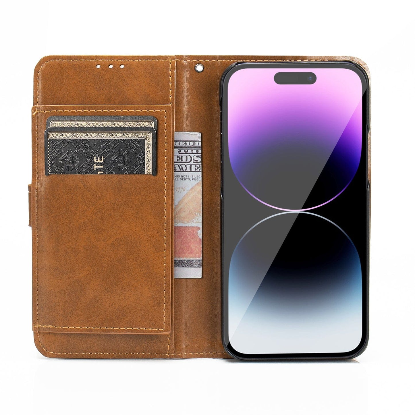 Indy Series Leather Wallet Case - iPhone 14 Pro Max - CP00370 CP00371