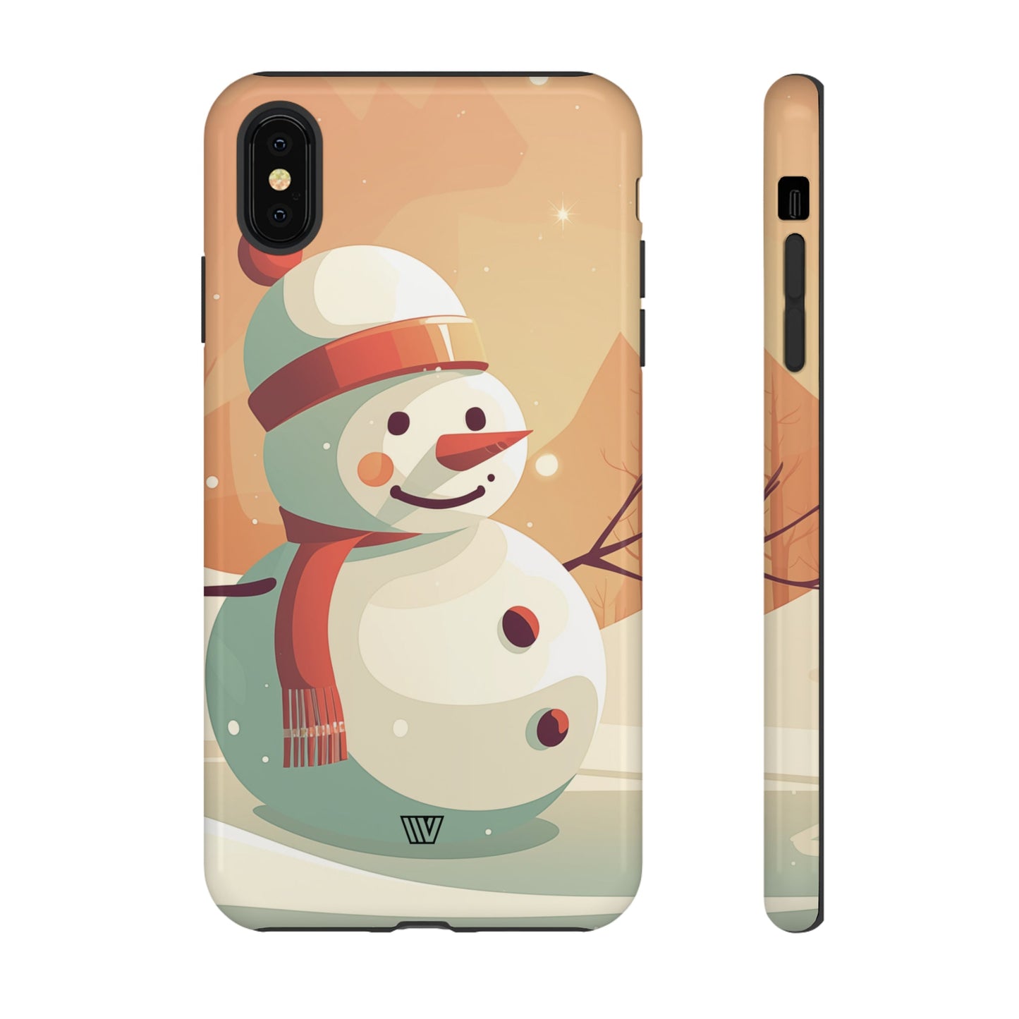 SUNSET SNOWMAN | Tough Phone Case