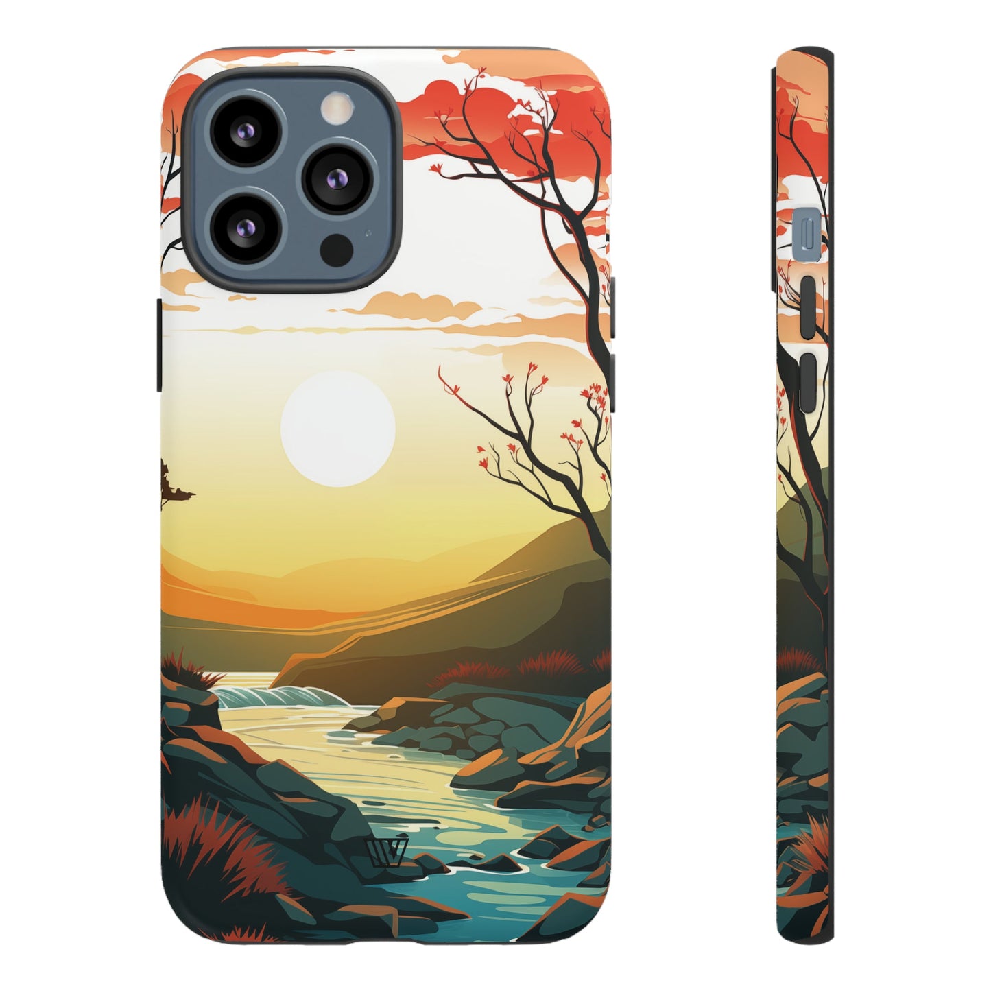 RIVER SUNSET | Tough Phone Case