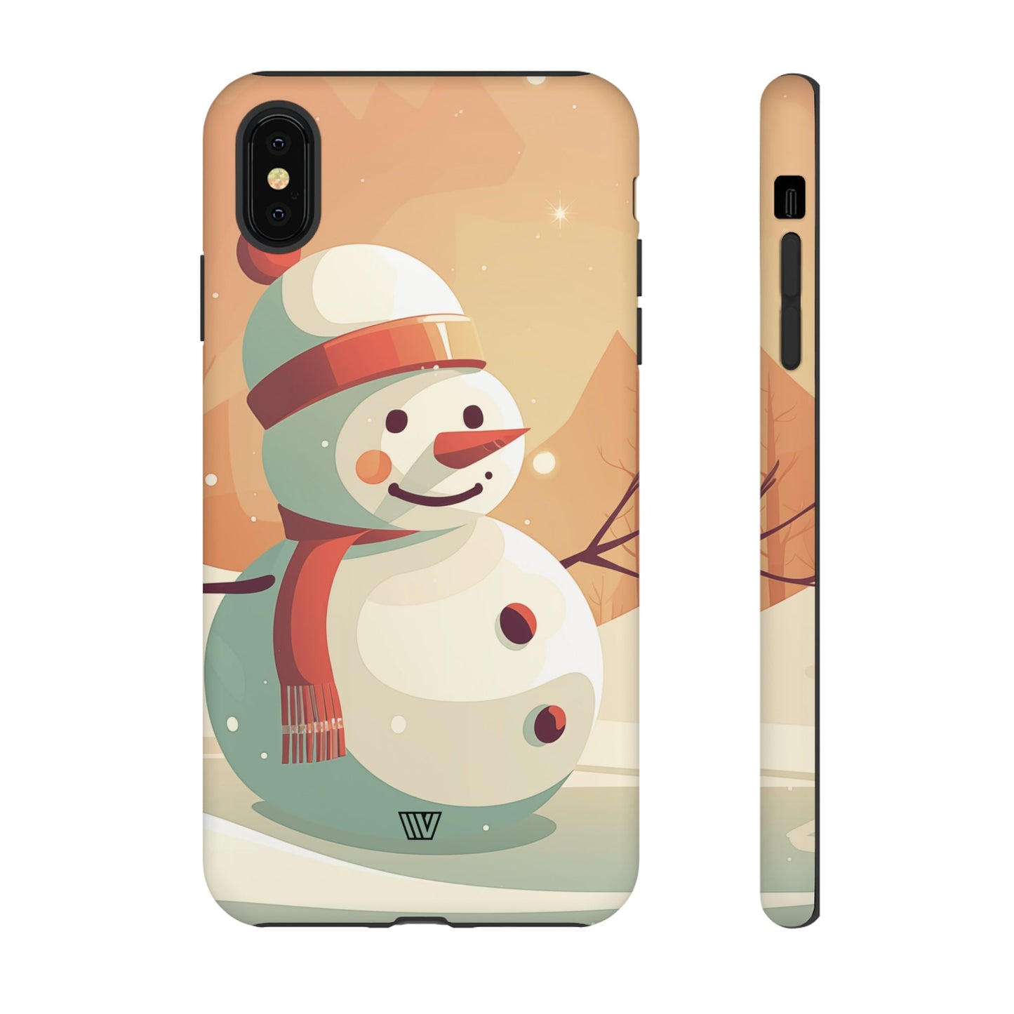 SUNSET SNOWMAN | Tough Phone Case