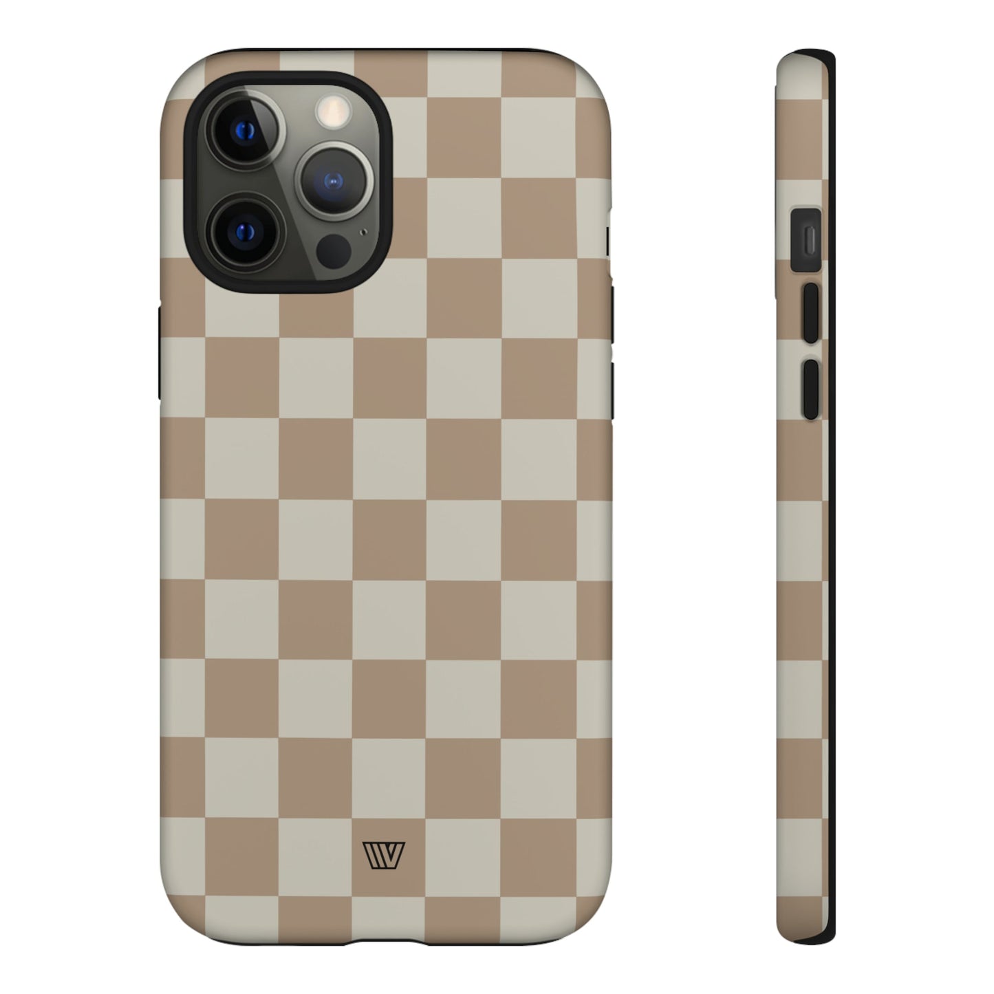 NEUTRAL CHECKERBOARD | Tough Phone Case