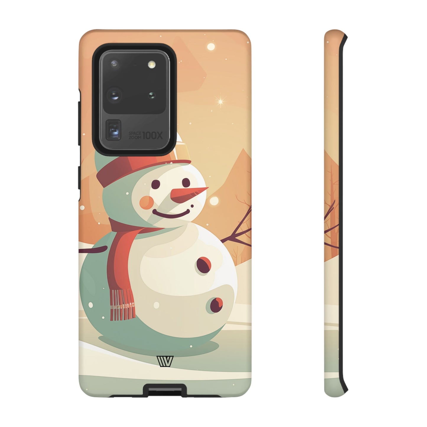 SUNSET SNOWMAN | Tough Phone Case