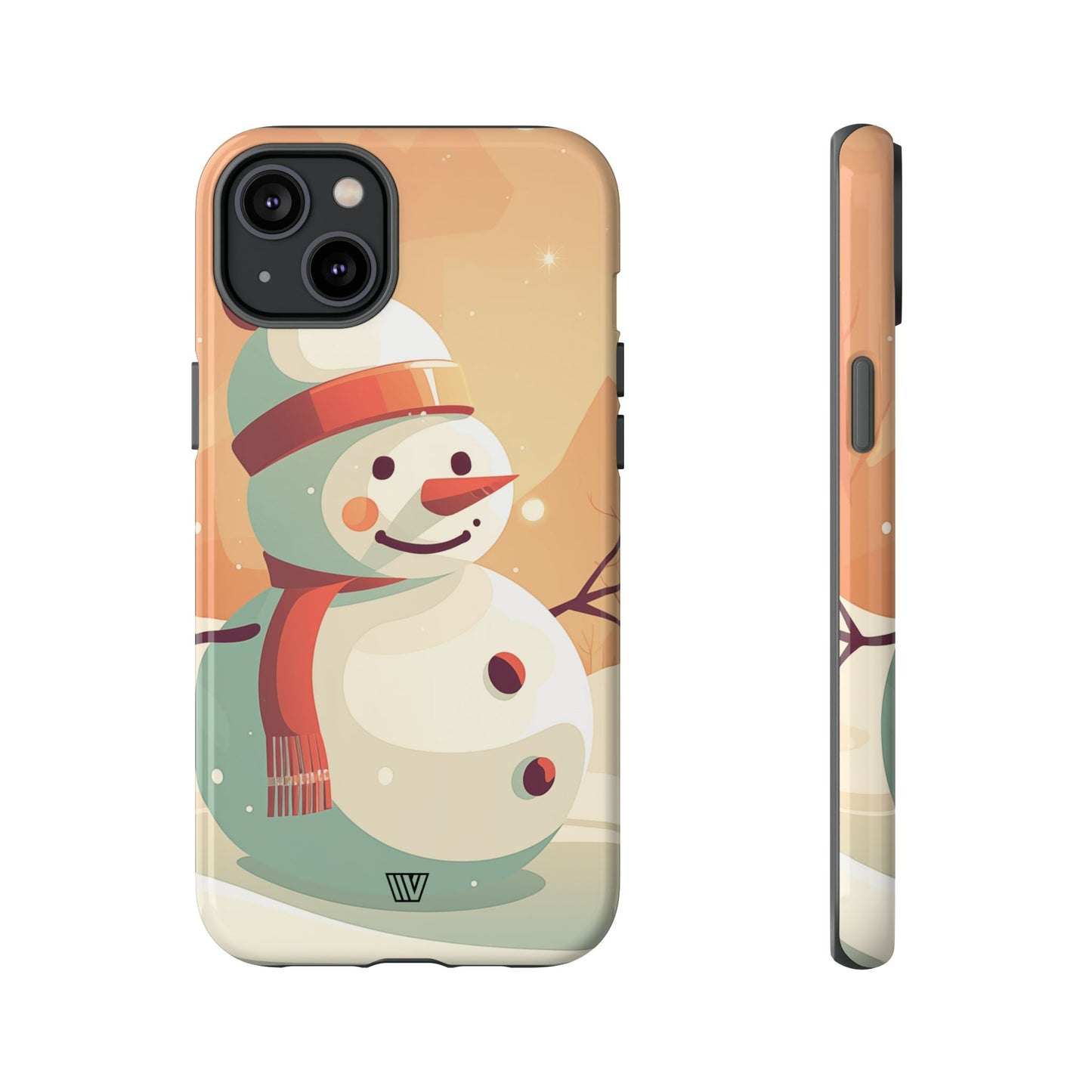 SUNSET SNOWMAN | Tough Phone Case