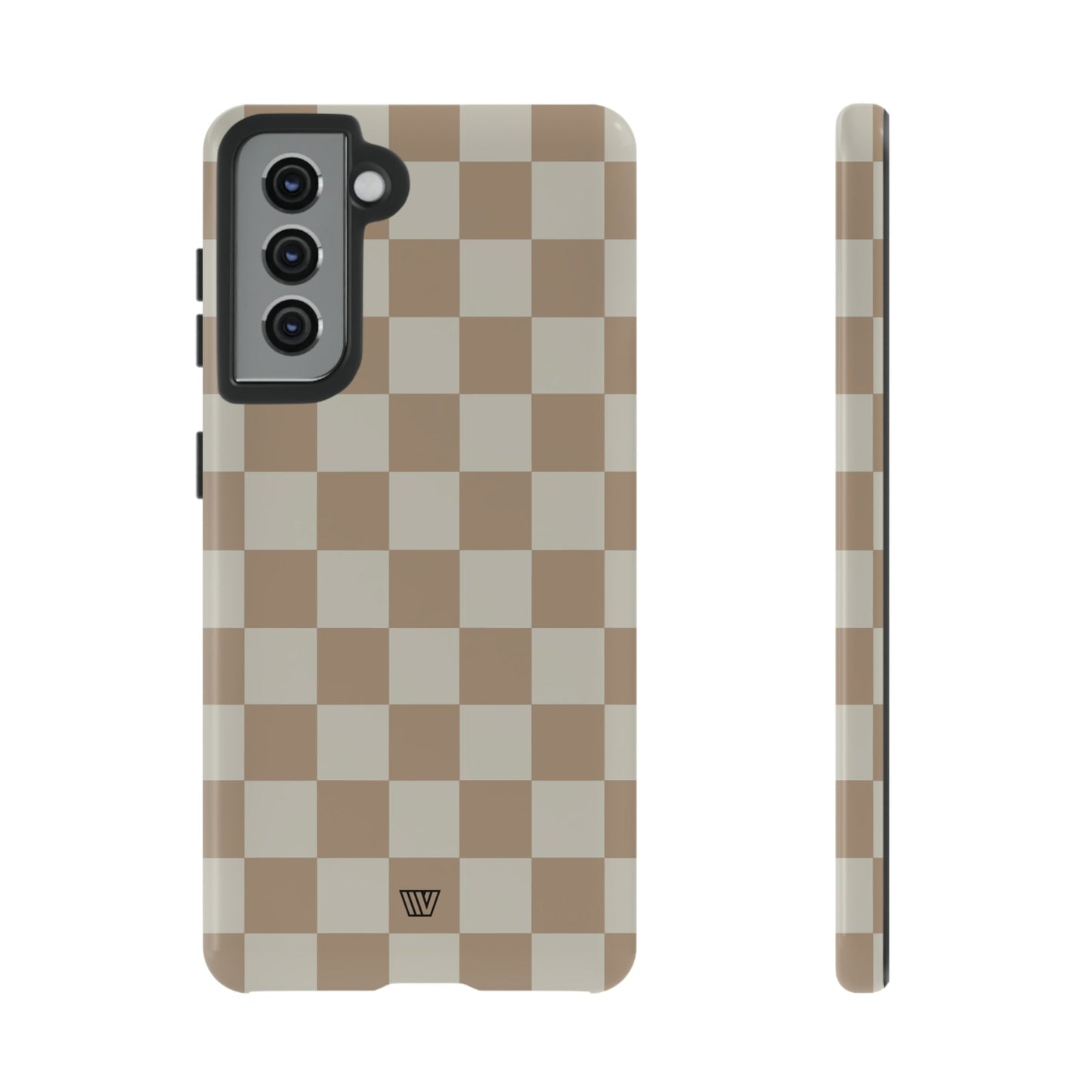 NEUTRAL CHECKERBOARD | Tough Phone Case