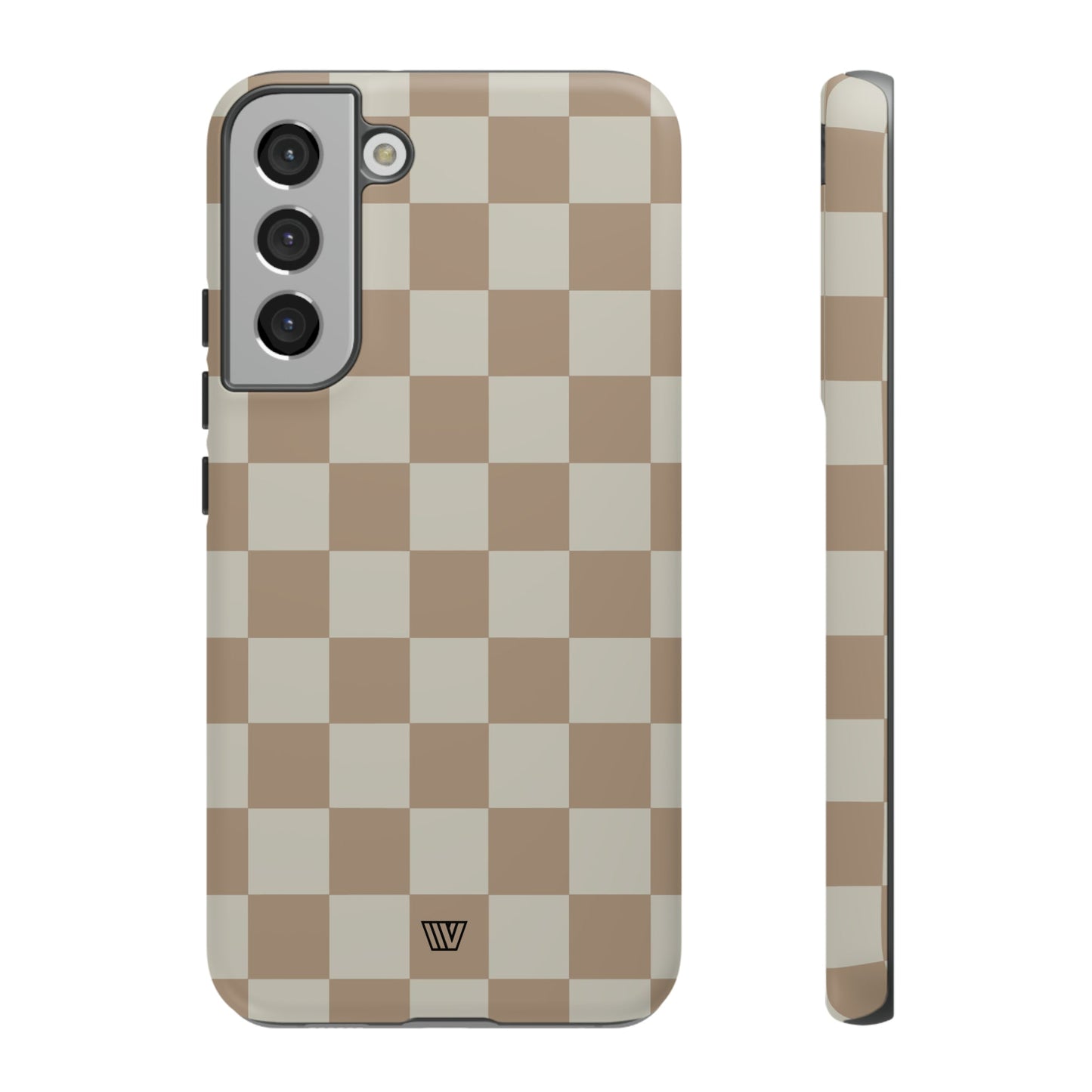 NEUTRAL CHECKERBOARD | Tough Phone Case