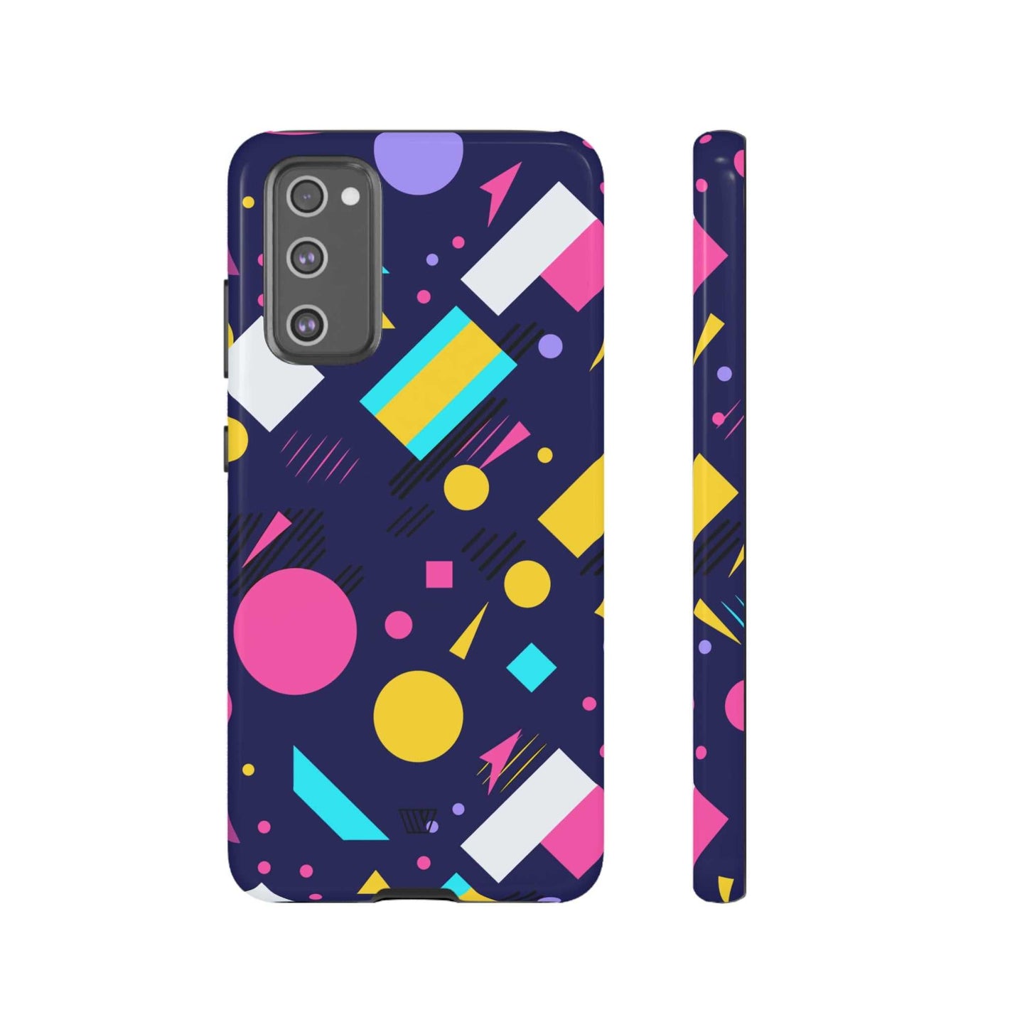 80s / 90s RETRO PATTERN DARK | Tough Phone Case