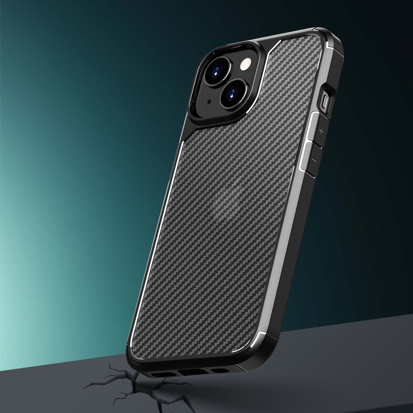 Venture Series Carbon-Fiber Style Case - iPhone 15 Plus