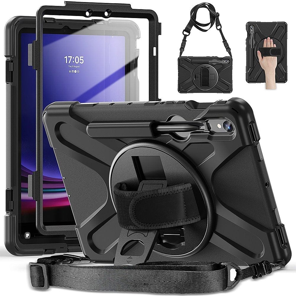 Raider X Series Heavy Duty Hand Strap Case - Galaxy Tab S8, Tab S9 and Tab S9 FE