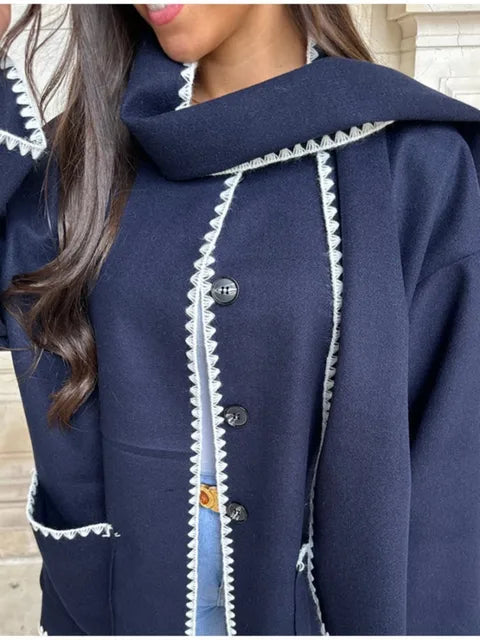 Luxe Plush Winter Coat for Women