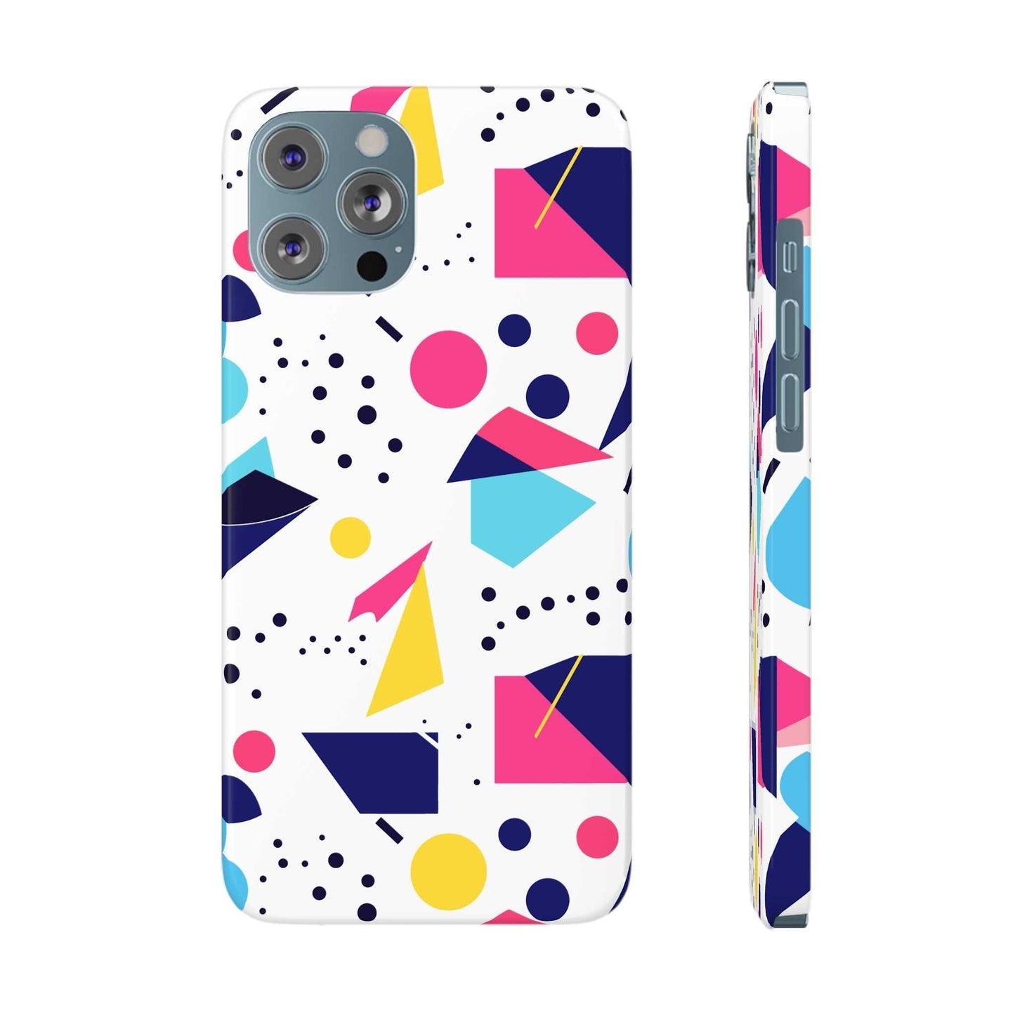 80s / 90s RETRO PATTERN LIGHT | Slim iPhone Case