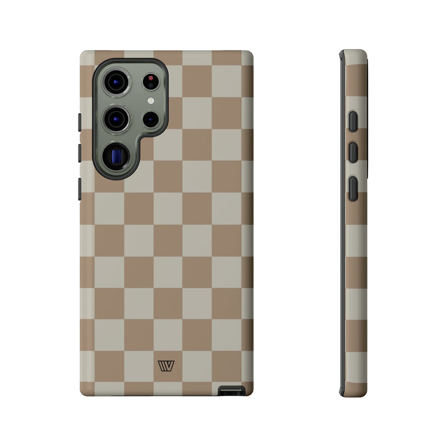 NEUTRAL CHECKERBOARD | Tough Phone Case