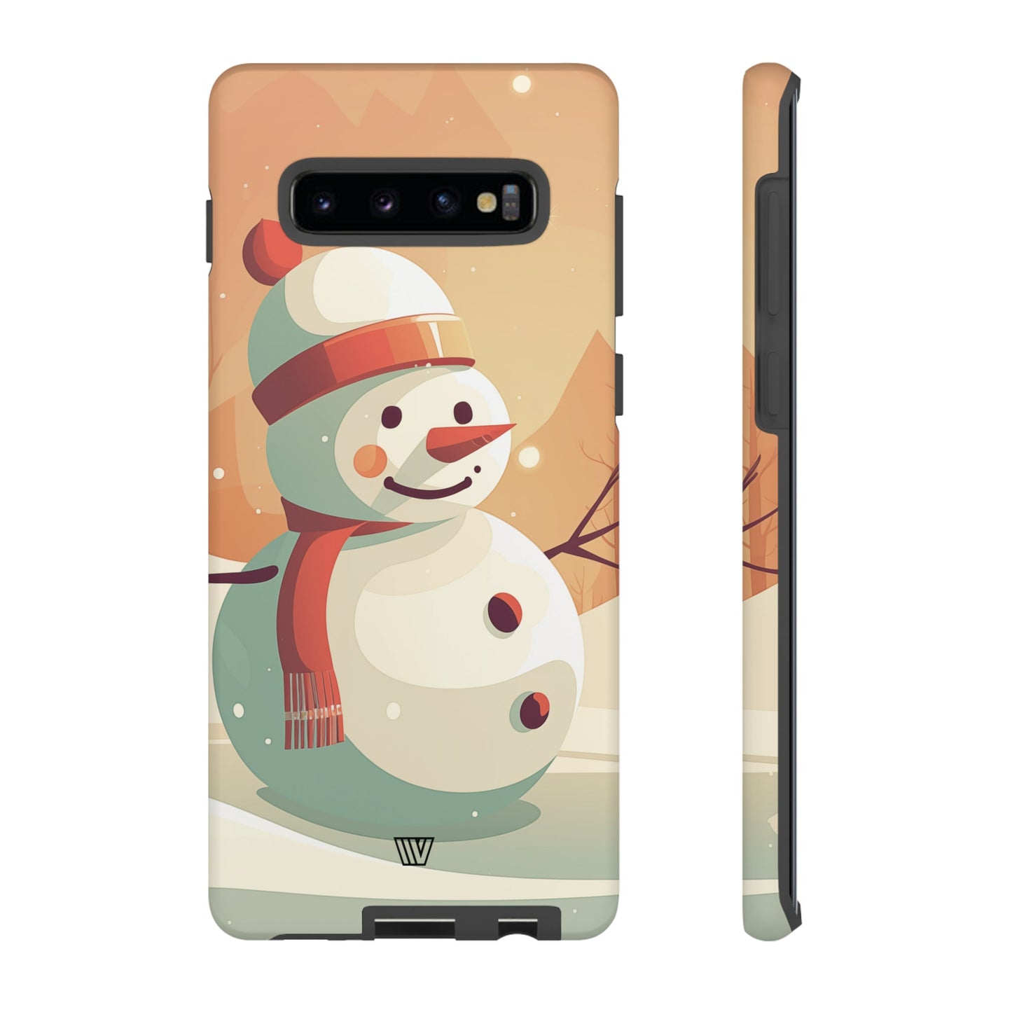 SUNSET SNOWMAN | Tough Phone Case