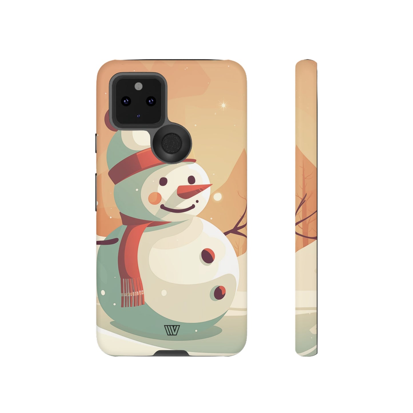 SUNSET SNOWMAN | Tough Phone Case