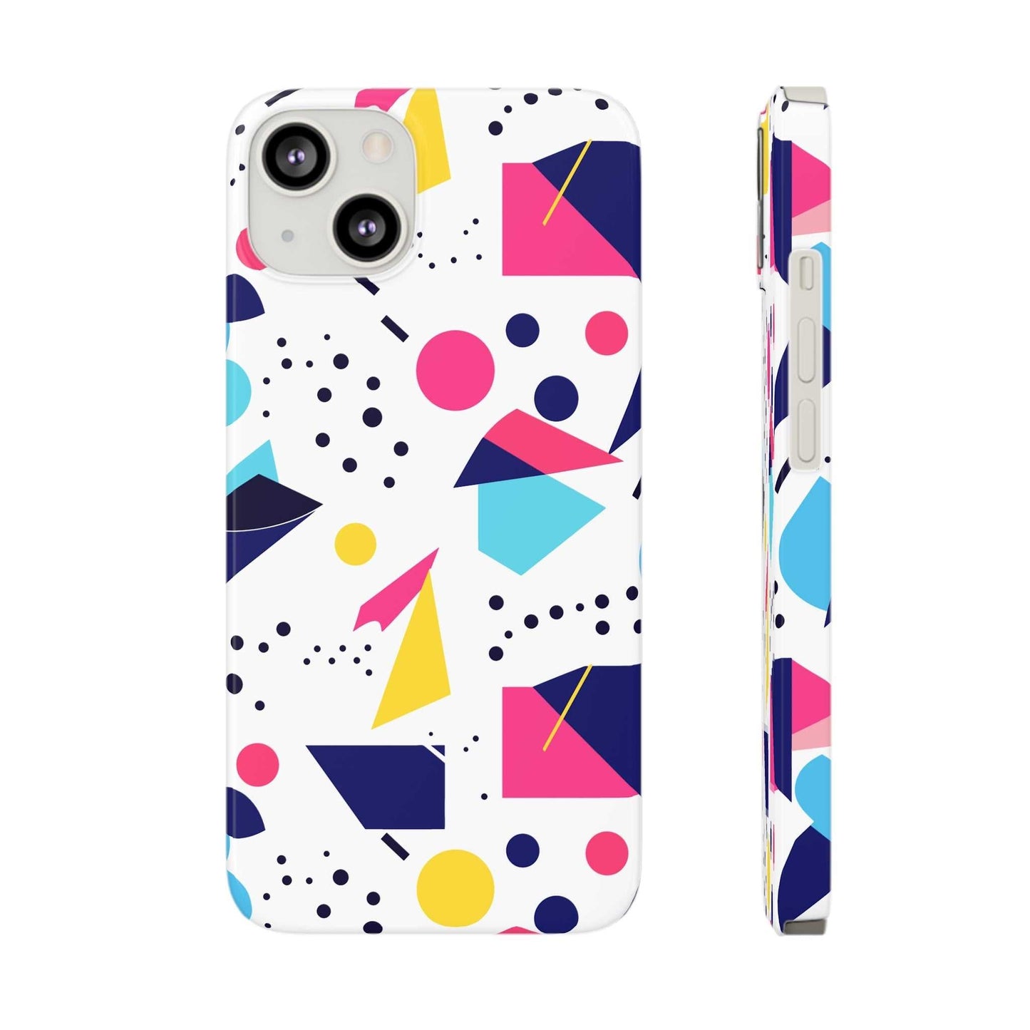 80s / 90s RETRO PATTERN LIGHT | Slim iPhone Case