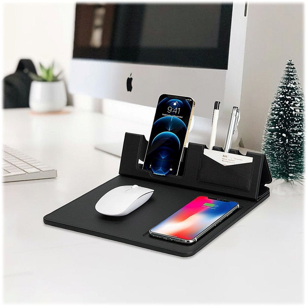 Office Mouse Pad with Wireless Charging