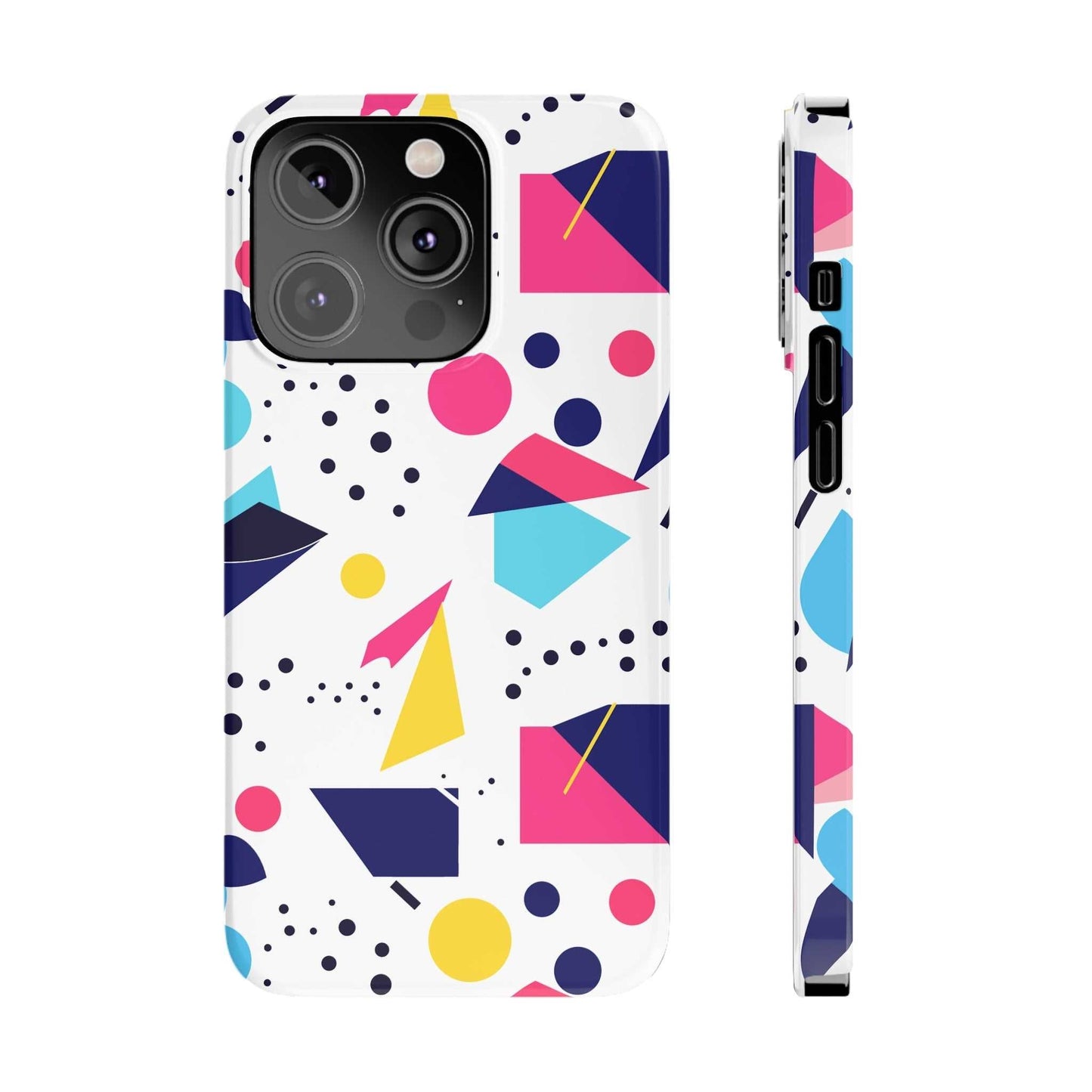 80s / 90s RETRO PATTERN LIGHT | Slim iPhone Case