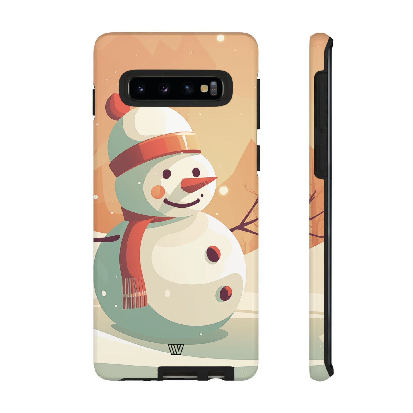 SUNSET SNOWMAN | Tough Phone Case