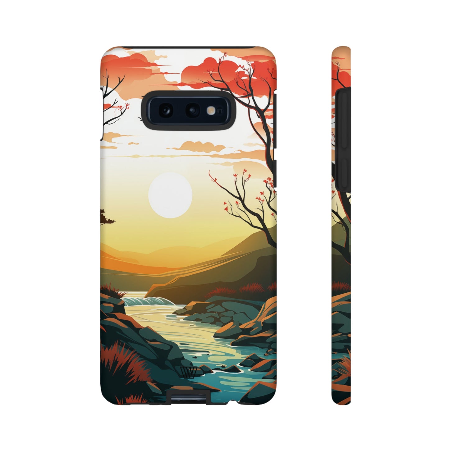 RIVER SUNSET | Tough Phone Case