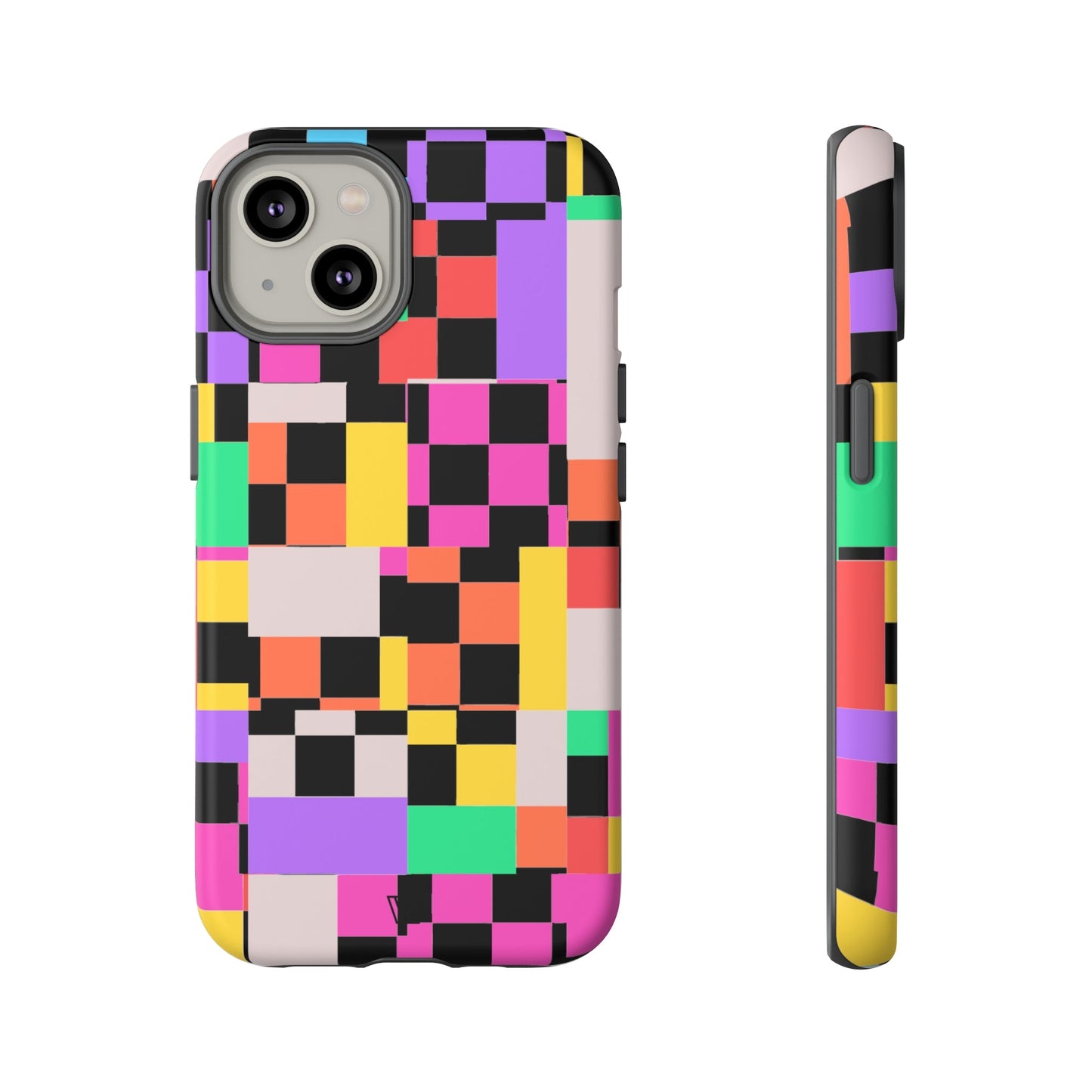 MASHED UP CHECKERBOARD | Tough Phone Case