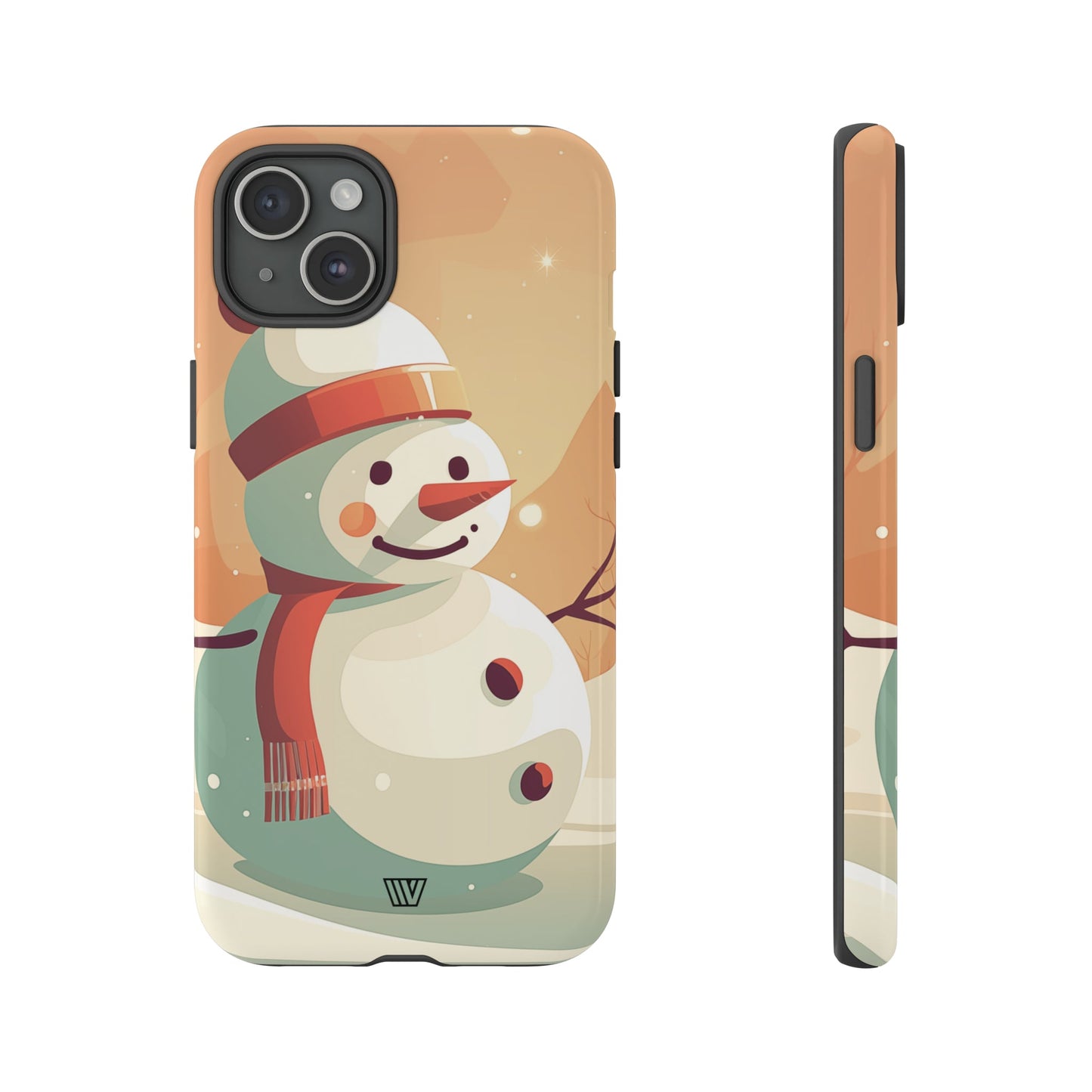 SUNSET SNOWMAN | Tough Phone Case