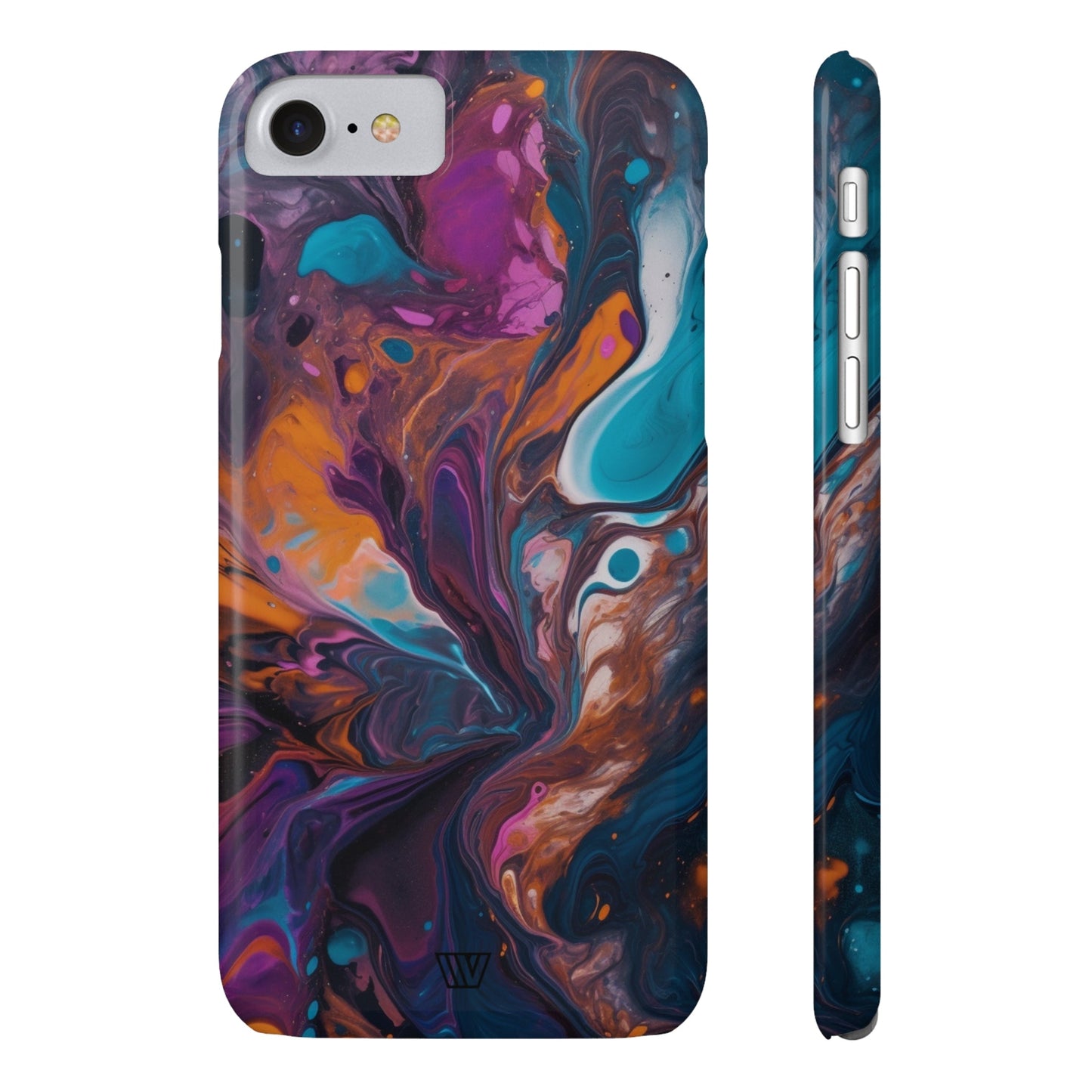 COSMIC PAINT SWIRL | Slim iPhone Case