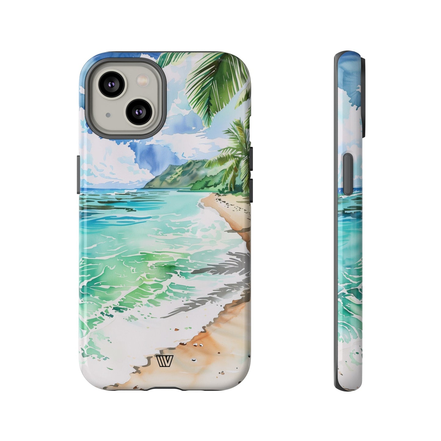 WATERCOLOR BEACH | Tough Phone Case