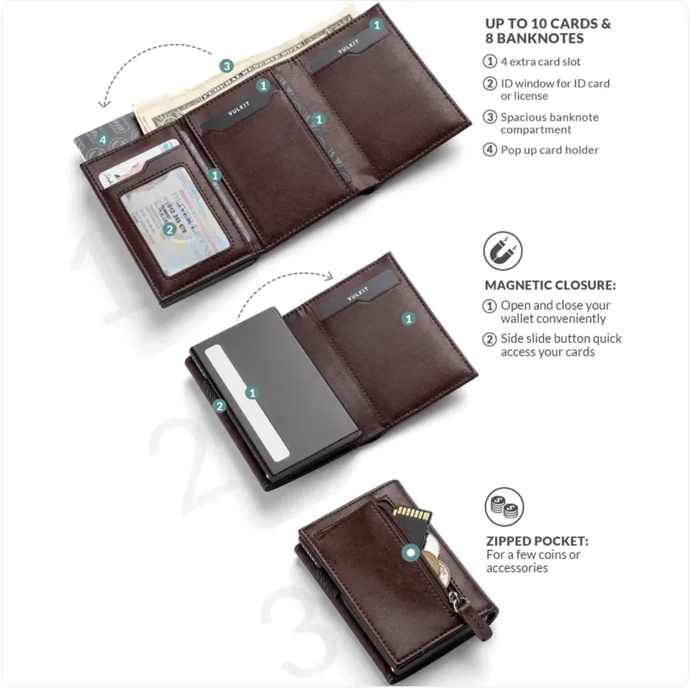 Men's Aluminum Alloy Card Holder