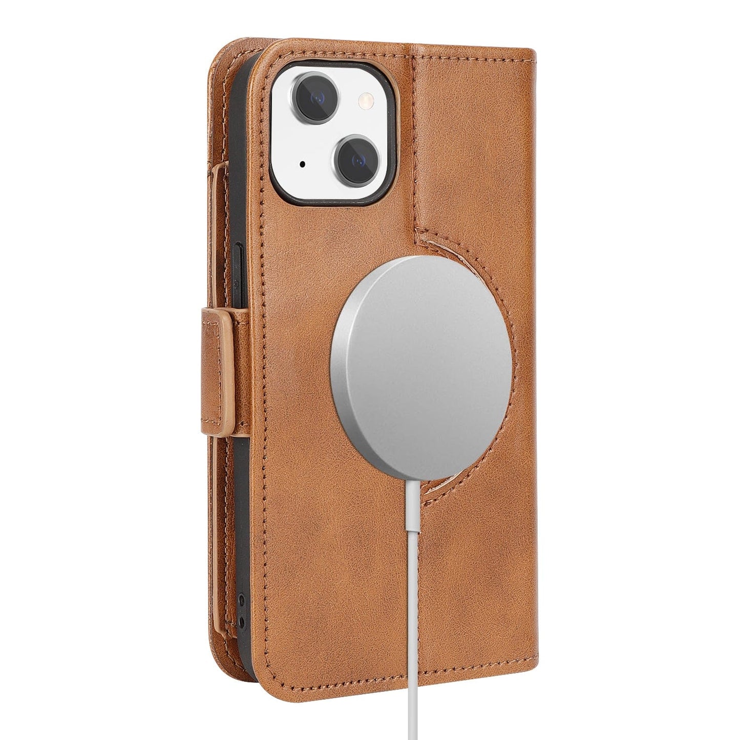 Indy Series Genuine Leather Wallet Case - iPhone 15 - CP00445 CP00446