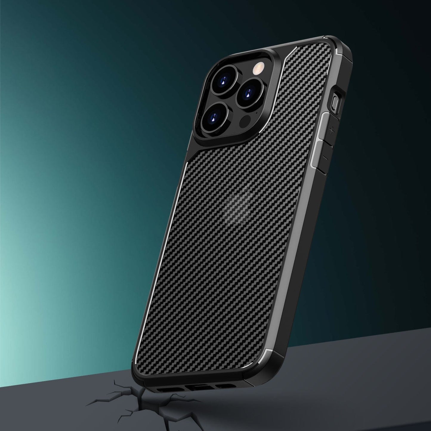 Venture Series Carbon-Fiber Style Case - iPhone 15 Pro