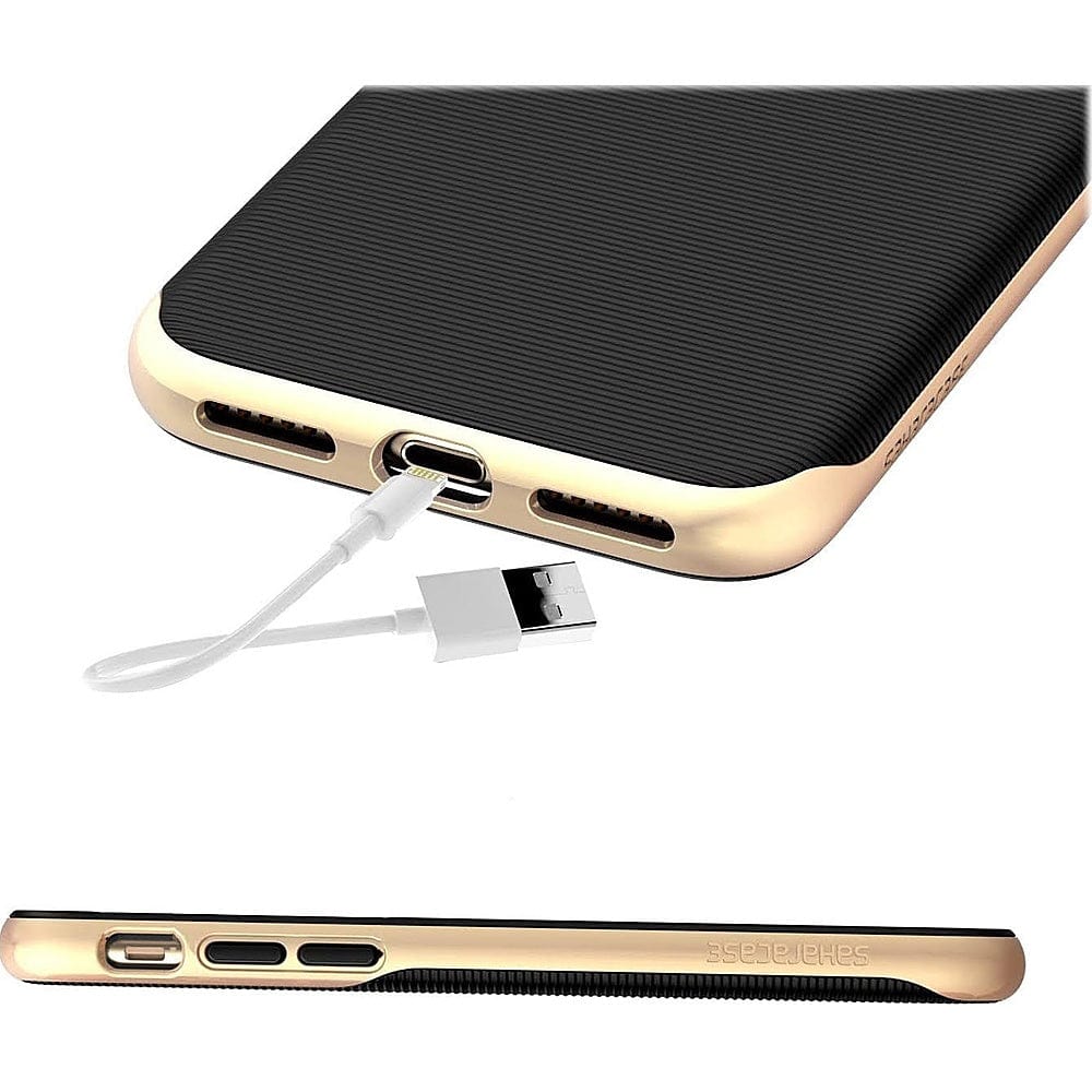 Venture Series Black Gold  Case - Apple iPhone SE (2nd and 3rd Generation)