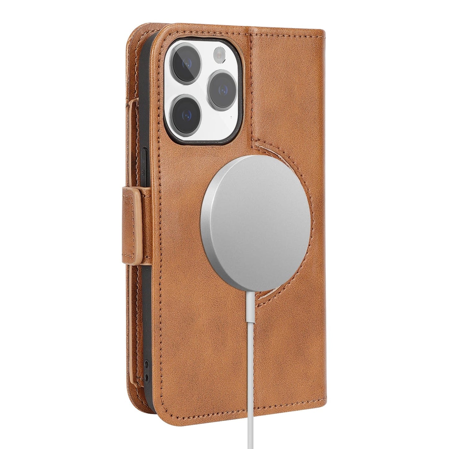 Indy Series Genuine Leather Wallet Case - iPhone 15 Pro - CP00467 CP00468