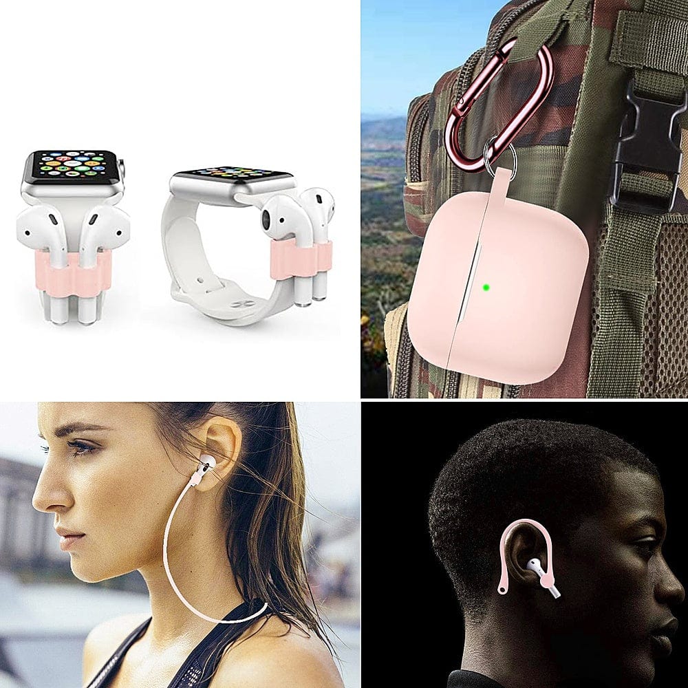 Pink Silicone Accessories Kit - Apple AirPods 3 (3rd Generation)