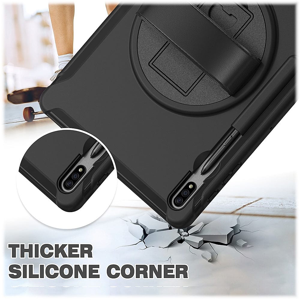 Raider Series Heavy Duty Hand Strap Case - Galaxy Tab S8+