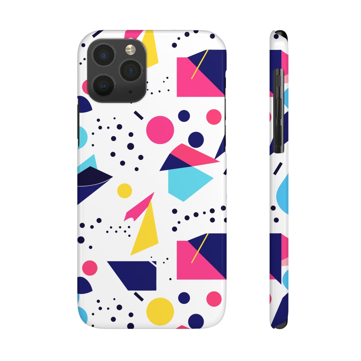 80s / 90s RETRO PATTERN LIGHT | Slim iPhone Case